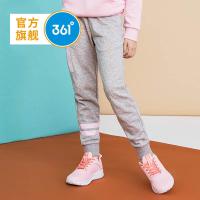 361度童装儿童休闲裤童装女童裤子秋季中大童长裤