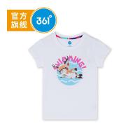 361度童装女童短袖T恤年夏季儿童上衣