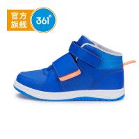 361度童鞋儿童棉鞋男冬季加绒鞋子中大童休闲鞋