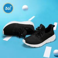 361°361度童鞋男女童运动鞋秋季中大童透气跑鞋儿童跑鞋编织鞋N71833519