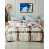梦洁家纺 MEE/觅出品 磨绒四件套床单被套秋冬新品床上用品梦洁套件伦敦故事套件床上用品