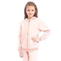 红豆居家(Hodohome)儿童家居服套装女童空气层运动休闲家庭套装