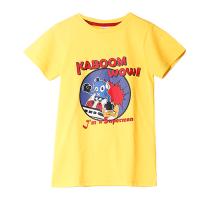 红豆居家(Hodohome)儿童T恤男童纯棉卡通T恤中大童童装夏装短袖