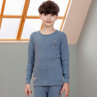 红豆居家2019新款男童保暖内衣套装中大童纯棉睡衣全棉卡通秋衣秋裤男孩学生