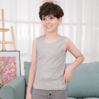 红豆居家新款男童加绒背心秋冬款保暖背心坎肩男宝宝基础打底衫