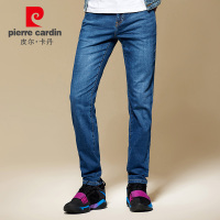 皮尔卡丹弹力修身牛仔裤男休闲潮流小脚裤 203682-4