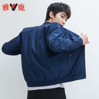 yaloo/雅鹿2019夹克男春秋男士韩版潮流男装外套休闲时尚外套