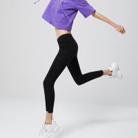 高梵(GOLDFARM)2019春夏新款女款高弹力魔法九分裤打底牛仔裤