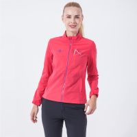 圣弗莱女式软壳夹克春夏款户外透气耐磨运动上衣女士休闲外套9112684301