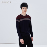 ERDOS 秋冬羊毛圆领男士针织羊毛衫 E166D0117