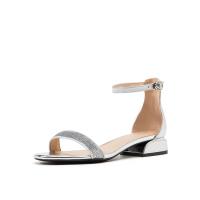 星期六(ST&SAT)夏季新款凉鞋一字带平底包跟仙女鞋SS92115603