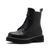 ST&SAT/星期六 旗下冬新款英伦风短靴潮机车靴SF94116223