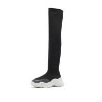 星期六(ST&SAT)旗下冬新款弹力靴瘦瘦靴松糕底长靴女DF94117930