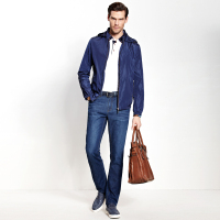 蒙蒂埃莫(monteamor)假日海洋风可收纳连帽透气易打理男士夹克