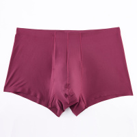 蒙蒂埃莫(monteamor)舒适无痕净色平脚单条装男士内裤