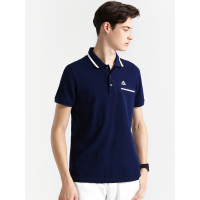 蒙蒂埃莫优雅贵气高尔夫短袖美棉单珠polo衫