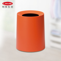 利快ideaco日本进口创意时尚家用无盖隐藏垃圾袋式纸篓锥形垃圾桶