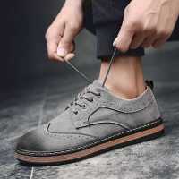 2018新品马丁鞋男 夏季春夏季英伦短靴男低帮休闲鞋透气板鞋男平