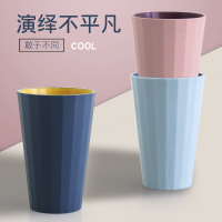 简约洗漱口杯家用刷牙杯子牙桶创意可爱牙缸杯套装情侣牙刷杯