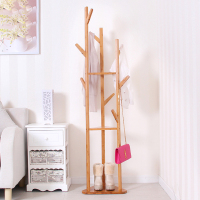 衣帽架落地 - 简易卧室转角衣服架子 - 简约现代家用立式挂衣架子