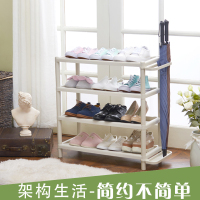 简易多层鞋架 - 家用经济型宿舍寝室防尘收纳鞋柜 - 组装小鞋架子