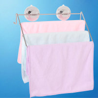 超强吸盘式毛巾架 304不锈钢浴室毛巾杆 挂 卫生间浴巾架