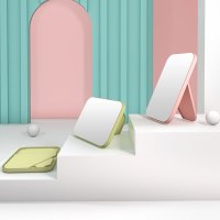 单爱-台式化妆镜随身折叠便携镜子美妆网红女公主美颜小梳妆镜宿舍