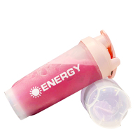 邦禾 摇摇杯健身杯搅拌奶昔水杯子蛋白粉运动便携壶带刻度男大容量