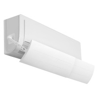 灵孜格免打孔空调挡风板防直吹遮隔风板冷气挡风板壁挂滤网导防风板