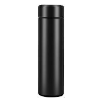 灵孜格304不锈钢智能保温杯男女便携水杯大容量真空便携学生泡茶杯【(304不锈钢)薄荷绿弹跳保温杯500ml】