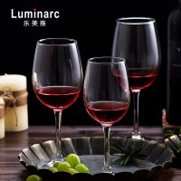乐美雅红酒杯高脚杯套装家用葡萄酒杯大号创意欧式品酒杯子2只装 580ml