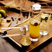 乐美雅 Luminarc 圆形伊斯朗无铅玻璃水杯茶杯烈酒啤酒杯 牛奶杯290ml 6只装