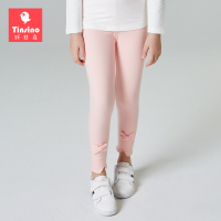 纤丝鸟2017新款女童长裤女孩加厚儿童外穿女大童中大童春秋打底裤