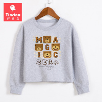 纤丝鸟童装2017春季新款儿童中大童薄长袖T恤打底衫