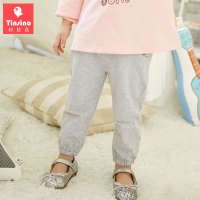 纤丝鸟童装儿童长裤棉质女童休闲裤小学生潮流打底裤潮流棉裤