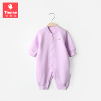 婴儿连体衣纯棉加厚春秋睡衣儿童哈衣保暖宝宝冬装新生儿衣服冬季