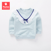 纤丝鸟儿童宝宝百褶花边