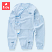 纤丝鸟儿童内衣套装纯棉春秋装保暖男宝宝秋衣女童内衣婴儿三件套