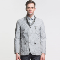 奔狼swsport男士休闲夹克外套（岩黑）