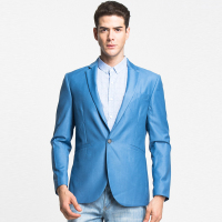 奔狼swsport男士休闲西服外套（蓝）