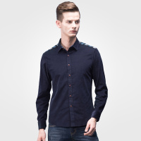 奔狼swsport男士百搭长袖衬衫