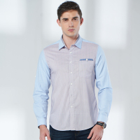 奔狼swsport男士休闲时髦长袖衬衫
