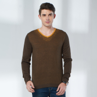 奔狼swsport男士休闲秋冬百搭长袖针织衫毛衫