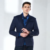 奔狼swsport男士秋冬百搭毛呢西服外套