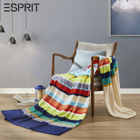 ESPRIT 毛毯 法兰绒毯 TZ44 条纹