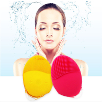 XISMA声波震动智能洁面仪 电动硅胶洗脸仪 洁面仪充电防水 毛孔清洁仪器 玫红