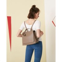 Makko简约文艺风小方双肩包