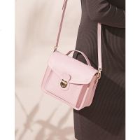 Makko牛皮复古插扣手拎斜挎包