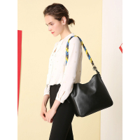 Makko牛皮五彩背带手提包单肩包斜挎包