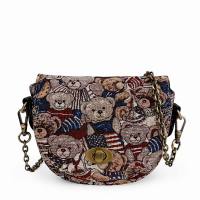 丹尼熊(Danny Bear) 国旗熊时尚百搭女式单肩斜挎包DBWB165023-175